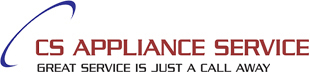 CS APPLIANCE SERVICE Logo