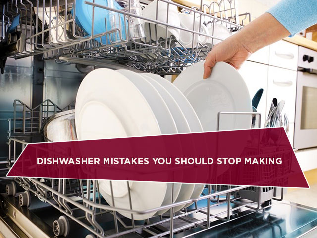 Dishwasher Mistakes You Should Stop Making