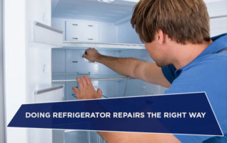 Doing Refrigerator Repairs the Right Way